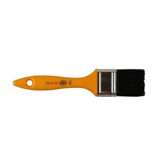 Benson Platte verfkwast - 35 mm - zwart varkenshaar - geel - duurzaam Benson Platte verfkwast - 35 mm - zwart varkenshaar - geel - duurzaam