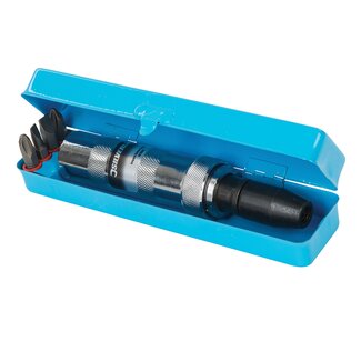 Silverline slagschroevendraaierset - staal - omkeerbaar - 1/2 inch, bitjes 6/8 mm - zilver/zwart - 5-delig - vastzittende schroeven