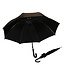 Benson Paraplu Vouwbaar Zwart 100 cm - 8 Banen