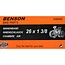 Benson Binnenband - 26 inch - Dunlop ventiel - 40 mm - Zwart - Rubber