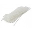 Hofftech Witte nylon kabelbinders - UV-bestendig - 370 mm - 50 stuks