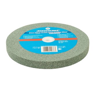 Silverline Slijpmachinewiel - siliciumcarbide - Ø 200 x 20 mm - groen - medium