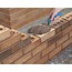 Silverline Metseltroffel - Softgrip Handvat - Koolstofstaal - 200 x 105 mm