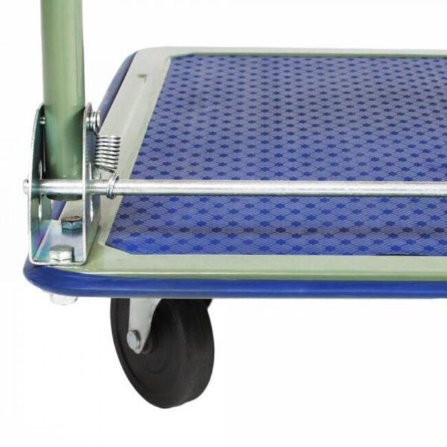 Hofftech Transportwagen - plateauwagen - antislip oppervlak - inklapbaar handvat - max. 300 kg