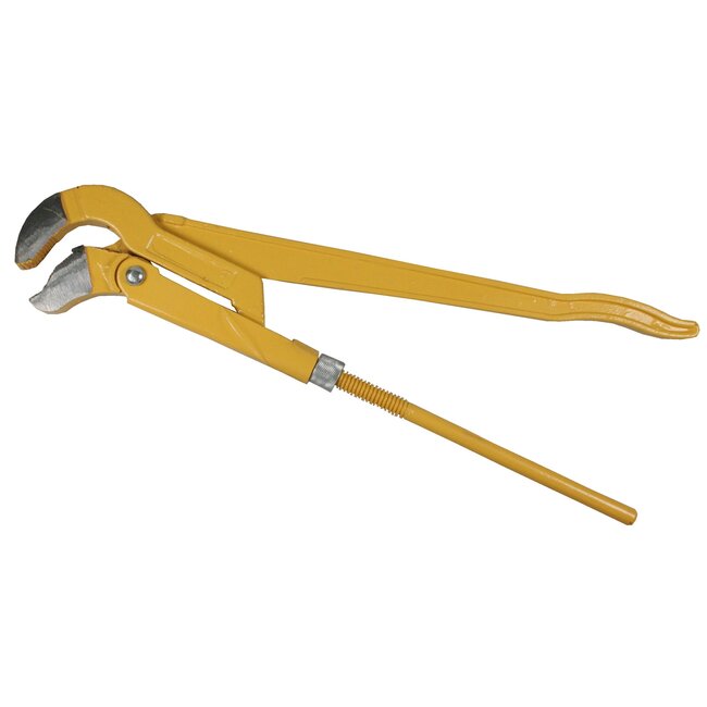 Benson Pijpentang - Zweeds model - 550 mm - Geel - Grip op 3 punten - Knelt niet