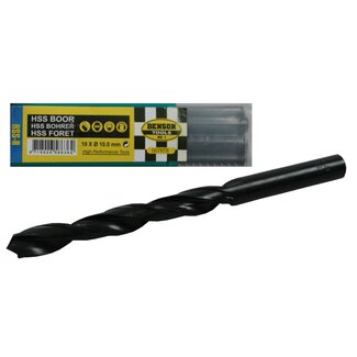 Benson HSS Metaal Boor - 10.0 mm - 10 stuks