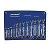 Silverline Vaste Steek - Ringratelsleutel Set - 8 t/m 19 mm - 12 delig Silverline Vaste Steek - Ringratelsleutel Set - 8 t/m 19 mm - 12 delig