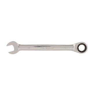 Silverline Vaste steek- en ringratelsleutel - 15 mm - hoogglans - corrosiebestendig - 5° ratelactie Silverline Vaste steek- en ringratelsleutel - 15 mm - hoogglans - corrosiebestendig - 5° ratelactie