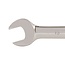 Silverline Vaste steek- en ringratelsleutel - 15 mm - hoogglans - corrosiebestendig - 5° ratelactie