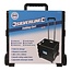 Silverline Inklapbare trolley met krat - plat opvouwbaar - 25 kg capaciteit - verstelbaar handvat