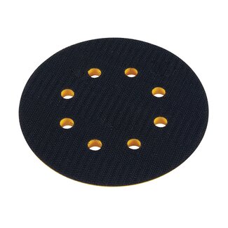 Silverline Steunschijf met klittenband - Ø 125 mm - half-flexibel - 8 gaten voor stofontginning Silverline Steunschijf met klittenband - Ø 125 mm - half-flexibel - 8 gaten voor stofontginning