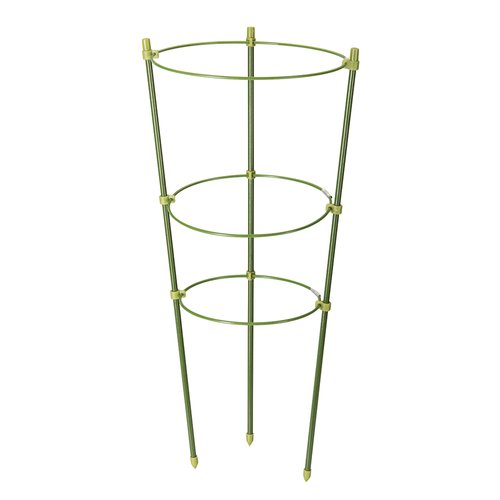 Silverline Planten Steunring - Hoogte 45 cm met 14, 16 en 18 cm Ring Silverline Planten Steunring - Hoogte 45 cm met 14, 16 en 18 cm Ring