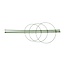 Silverline Planten Steunring - 3 Rijen 18, 20 en 22 cm Diameter