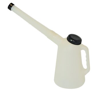 Silverline Maatbeker met flexibele tuit en schroefdop - 1 liter - polyethyleen Silverline Maatbeker met flexibele tuit en schroefdop - 1 liter - polyethyleen