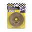 Benson Koolstofstalen slijpschijf - houtbewerking - plat - 98 x 16 mm - goud