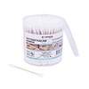 Benson Bamboe Wattenstaafjes - 7.5 cm - in Plastic Doos - 200 stuks Benson Bamboe Wattenstaafjes - 7.5 cm - in Plastic Doos - 200 stuks