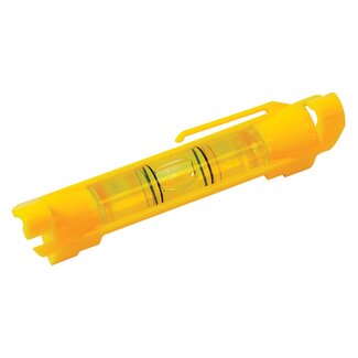 Silverline Lijnwaterpas - Compact - Lichtgewicht - Geel - 75 mm