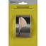 Benson Set van 10 handdoekhaken - geborsteld RVS - 50 x 85 mm - strak design