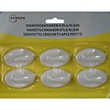 Benson Handdoekhaak Wit Klein - 60 stuks Benson Handdoekhaak Wit Klein - 60 stuks