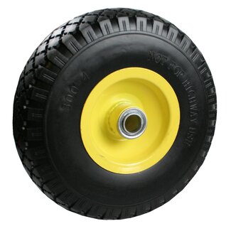 Benson Anti-lek transportwiel - stalen velg - 260 x 85 mm - geel
