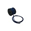 Benson Elastiek op rol - 20 meter - 8 mm - weerbestendig - blauw/geel