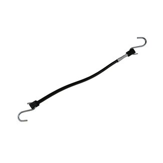 Benson Elastische spanrubber met S-haak - 38 cm - Flexibel en duurzaam - Per stuk