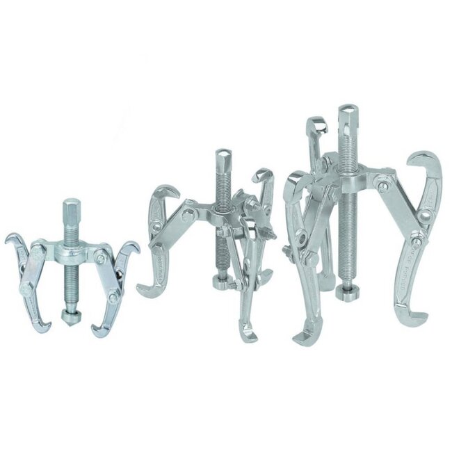 Hofftech Poulietrekker set - 3-delig - robuust chrome vanadium - binnen en buiten gebruik