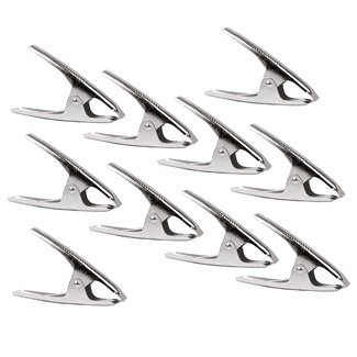 Benson Zeilklemmen - Sterk Metaal - 150 mm - Set van 10