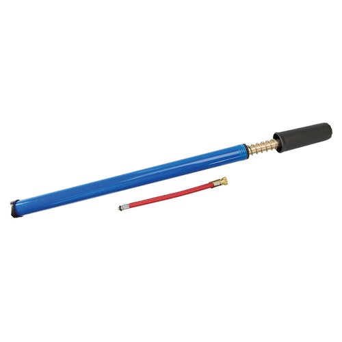 Silverline Fietspomp - Handpomp met Ventiel Verbindingsslang - 40 cm - Blauw Silverline Fietspomp - Handpomp met Ventiel Verbindingsslang - 40 cm - Blauw