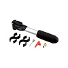 Dunlop Mini Fietspomp/Handpomp - 20-46 cm. - Grijs - Max. 6 Bar Dunlop Mini Fietspomp/Handpomp - 20-46 cm. - Grijs - Max. 6 Bar
