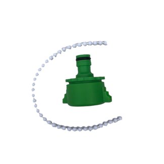 Garden Tools Waterdief - Keukenkraan Koppeling - Groen - 13 mm. (1/2'') x 13 mm. (1/2'')