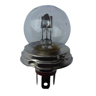 Dragon-Tools autolamp halogeen duplolamp - helder glas - groot- en dimlicht - 45/40 watt 12 volt - oldtimer koplamp