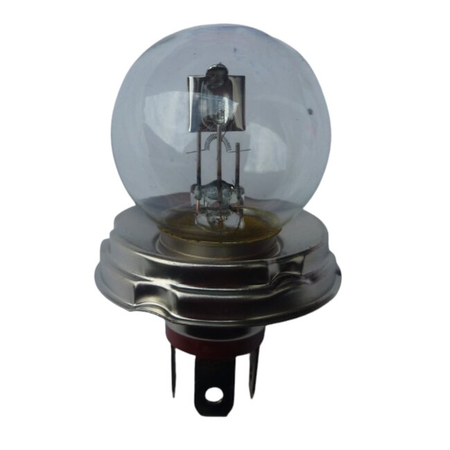 Dragon-Tools autolamp halogeen duplolamp - helder glas - groot- en dimlicht - 45/40 watt 12 volt - oldtimer koplamp