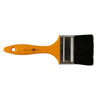 Benson Platte kwast - 70 mm breed - Geel/Zwart - Zwarte haren - Voor grote oppervlakken Benson Platte kwast - 70 mm breed - Geel/Zwart - Zwarte haren - Voor grote oppervlakken