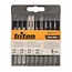 Triton Decoupeerzaagbladen Set - Metaal en Hout - T-Schacht - 10 Delig