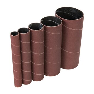 Triton Schuurhulzen aluminiumoxide - korrel 240 - Ø 13-51 mm - lengte 115 mm Triton Schuurhulzen aluminiumoxide - korrel 240 - Ø 13-51 mm - lengte 115 mm