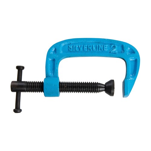 Silverline G-klem - Platenklem - Light-Duty - 50 mm. Silverline G-klem - Platenklem - Light-Duty - 50 mm.