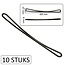 Hofftech Set spanrubbers - weerbestendig - 400 x 8 mm - zwart - 10 stuks