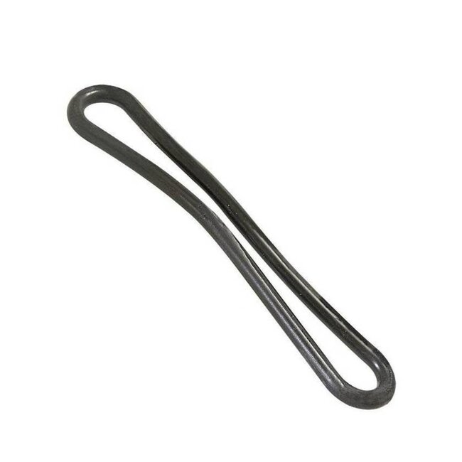 Hofftech Set spanrubbers - weerbestendig - 400 x 8 mm - zwart - 10 stuks