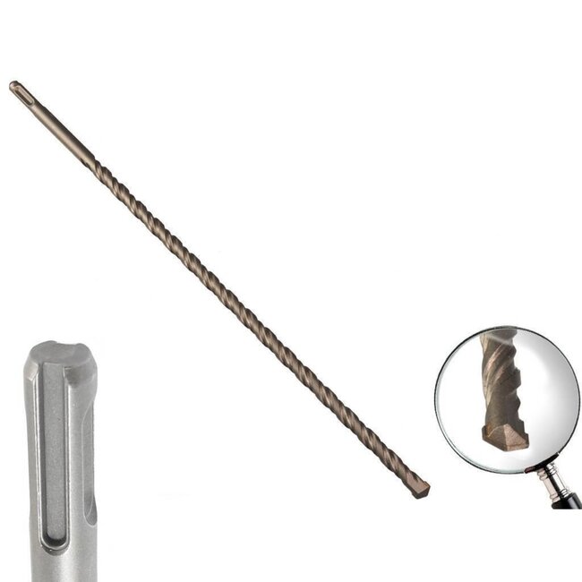 Benson Betonboor SDS+ - Hardmetalen Punt - 25 x 400 mm - Voor Beton en Steen