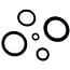 Benson O-ringen set - 15 maten - 225 stuks - assortimentsbox - rubber