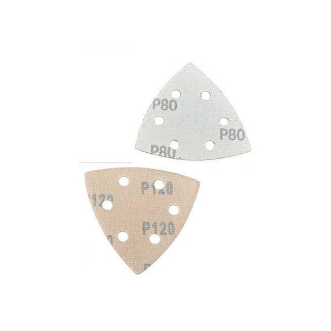 Benson Schuurschijven driehoek - zelfhechtend - korrel 80-220 - 12 stuks