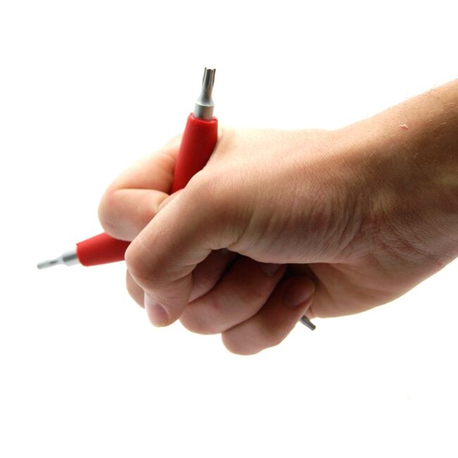 Benson 3-weg Torx sleutel - T10, T15, T25 - Compact en veelzijdig