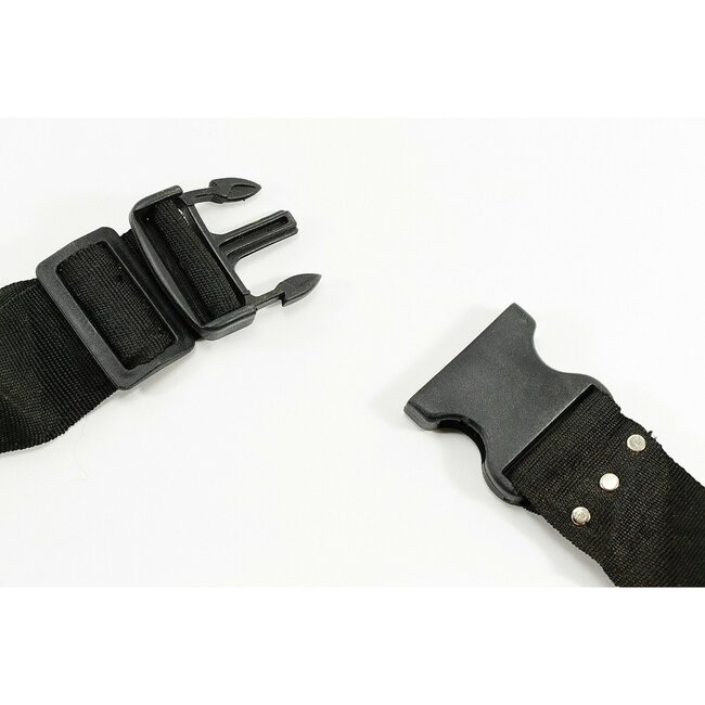 Benson Lederen gereedschapsgordel - 11 vakken - verstelbare riem - metaal en nylon versterkt