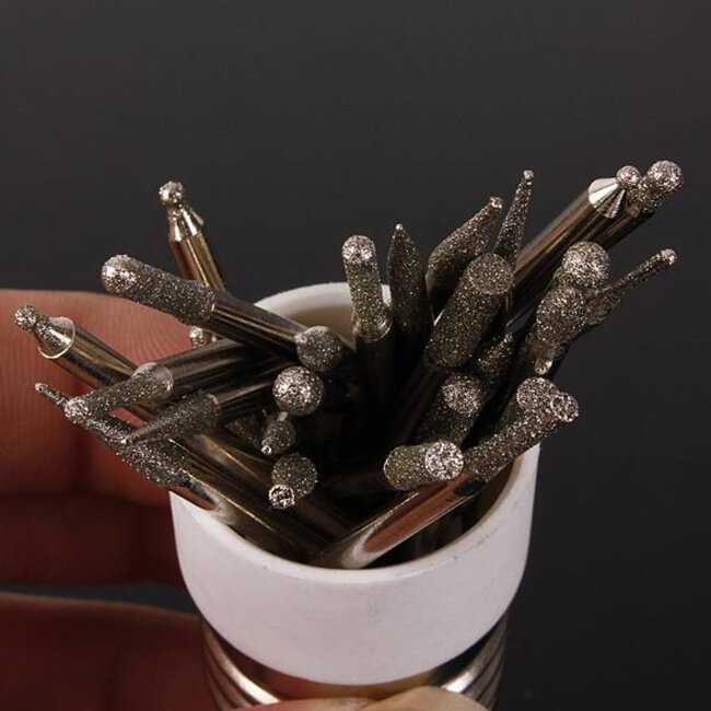 Benson Multitool diamantfrezen - 30-delige set - 3.2 mm - veelzijdig gebruik