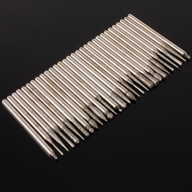 Benson Multitool diamantfrezen - 30-delige set - 3.2 mm - veelzijdig gebruik