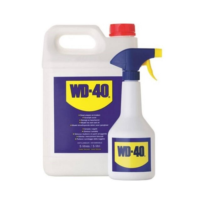 WD40 Alles-in-één spray - 5 liter - met handige sprayfles - veelzijdige toepassingen