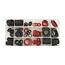 Benson Complete set afdichtingsringen - 141 stuks - 18 maten - rubber, fiber, EVA - voor sanitair en lekbescherming