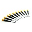 Benson 18-delige schroevendraaierset - magnetische punten - antislip handvat - wandhouder