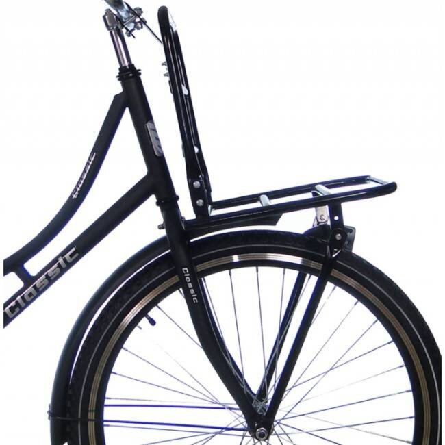 Benson Voordrager fiets - laag model - 26 & 28 inch - zwart - 15 kg draaggewicht